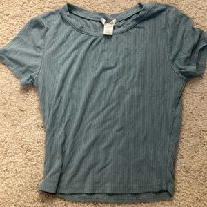 Ribbed line tshirt